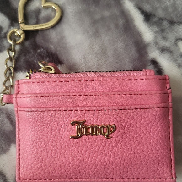 Small pink and brown juicy barrel bag and card coin purse - Picture 4 of 6